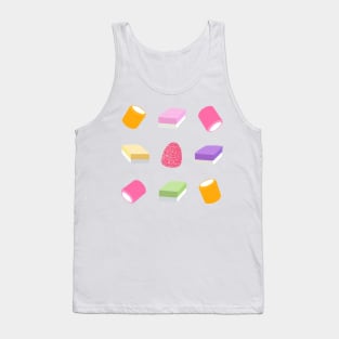 Dolly Mixture Sweets Colourful Pattern Tank Top